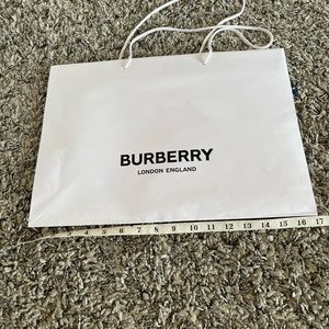 shopping and gift Burberry bag